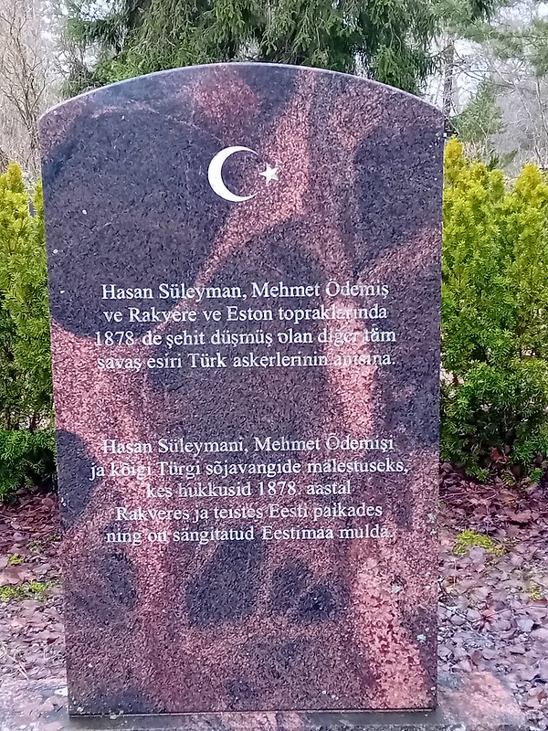 Rakvere Türk Şehitliği, Estonya
